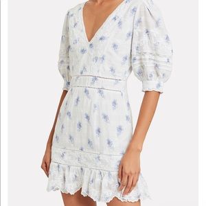 LoveShackFancy Lena Ballad Mini Dress